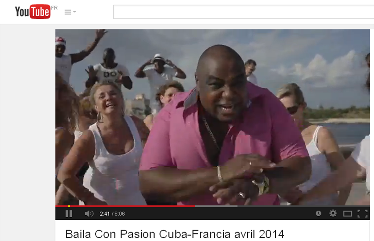 Baila con Pasion Cuba-Francia avril 2014